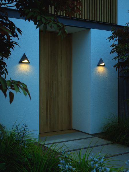 Nordlux Konit Wandleuchte GU10 IP44 Schwarz 2320651003