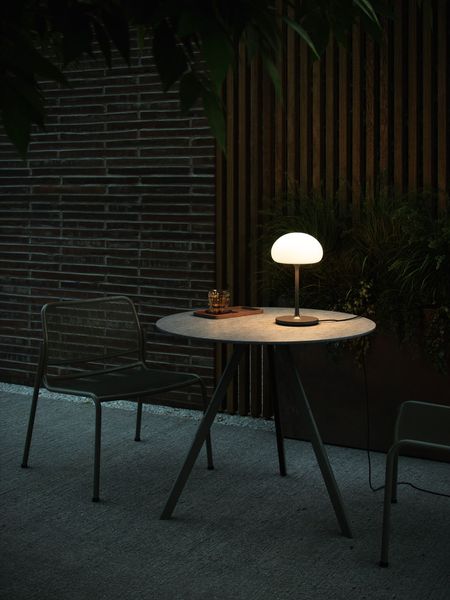 Nordlux Sponge On A Stick LED Akkuleuchte dimmbar IP44 Grau warmweiss 2320715010