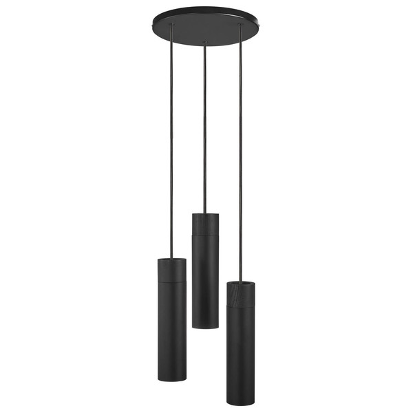 Nordlux 2410473003 TILO 3-Spot GU10 Pendelleuchte Schwarz
