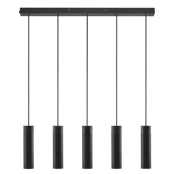 Nordlux 2410483003 TILO 5-Spot GU10 Pendelleuchte Schwarz
