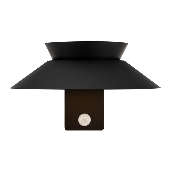 Nordlux JUSTINA Solar LED Aussen-Wandleuchte Warmweiss 5W Schwarz IP44 2418071003