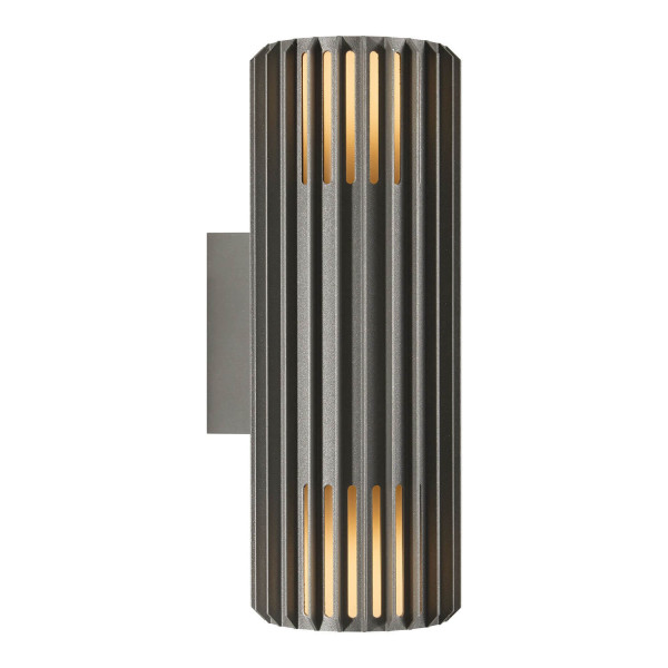 Nordlux Aludra Double Wandleuchte 2xE27 IP54 Seaside Anthrazit 2418121250 5704924022128
