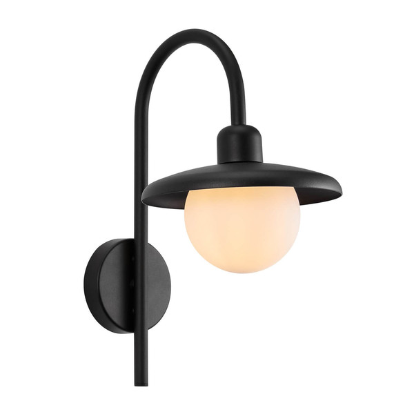 Nordlux BERLO Aussen-Wandleuchte E27 Schwarz IP44 2418191003