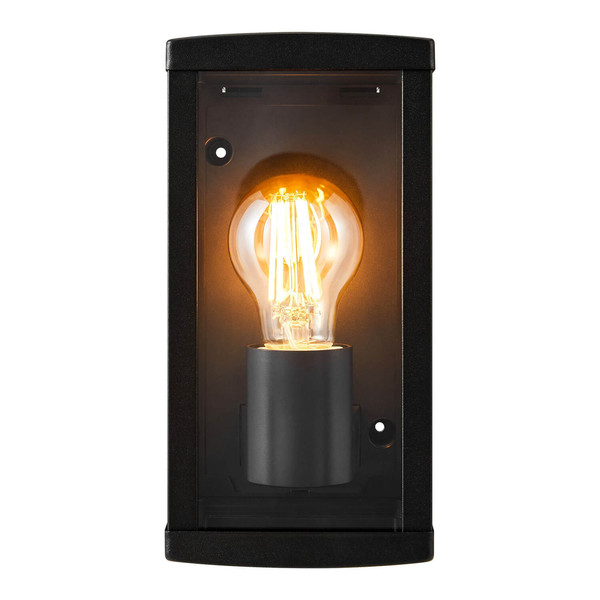 Nordlux LUCHY Aussen-Wandleuchte E27 Schwarz IP44 2418231003