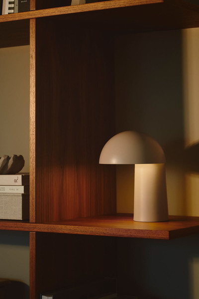Nordlux Design for the People FAYE Portable LED Tischleuchte Dimmbar 4,3W Beige 2420155009