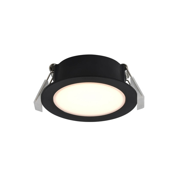 Nordlux 2510400103 Olea 3-Kit LED Einbaustrahler 4,4W Warmweiss Schwarz IP65