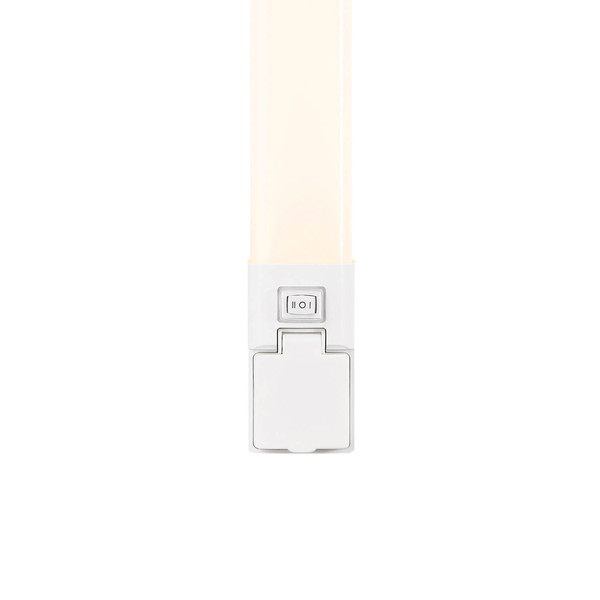Nordlux 2510451001 SJAVER Bath LED Wandleuchte 15W Dimmbar steuerbare Lichtfarbe Weiss IP44