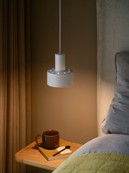 Nordlux 2512183001 MATIS E27 Pendelleuchte Dimmbar Weiss