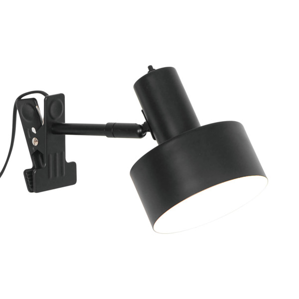 Nordlux 2512222003 MATIS E27 Klemmleuchte Schwarz