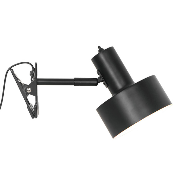 Nordlux 2512222003 MATIS E27 Klemmleuchte Schwarz