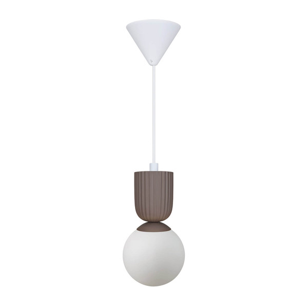 Nordlux 2512603018 SADIE E14 Pendelleuchte Hell braun