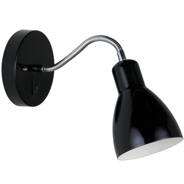 Nordlux 2512741003 CYCLONE Flex E14 Wandleuchte Schwarz