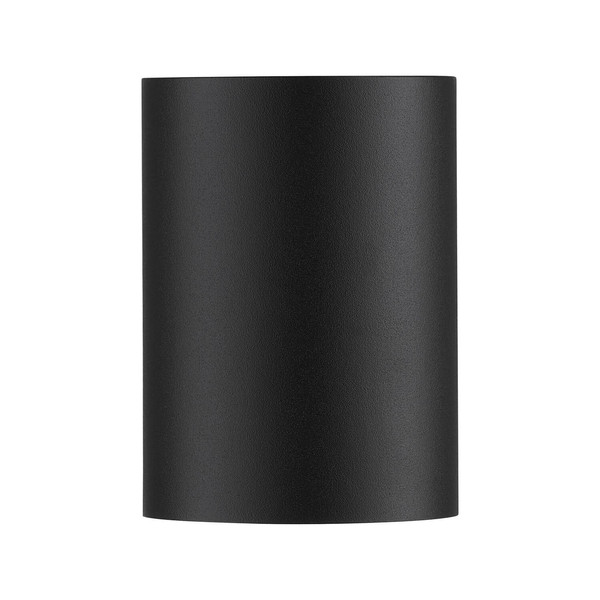Nordlux 2518001003 Dion Single GU10 Wandleuchte Dimmbar Schwarz IP44