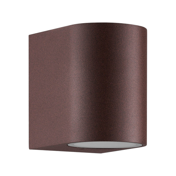 Nordlux 2518001009 Dion Single GU10 Wandleuchte Dimmbar Rost IP44