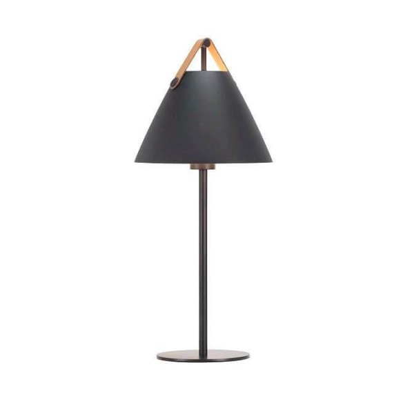 Nordlux Design for the People STRAP Tischleuchte Schwarz E27