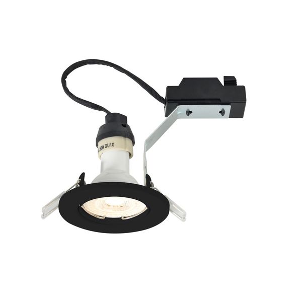 Nordlux Canis 3-Kit 2700K Einbauleuchte GU10 dimmbar drehbar 4,7W Schwarz warmweiss 49330103