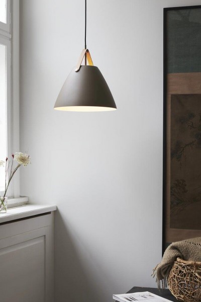 Nordlux Strap 36 Hängeleuchte E27 Beige 84343009