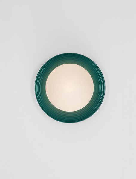 Nova Luce Wandleuchte Orbique G9 Jaspis Opal Glas Keramik Ø22cm 9009211