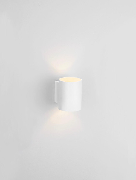 Nova Luce Wandleuchte Dazle G9 Weiß Aluminium Ø8cm 9011330