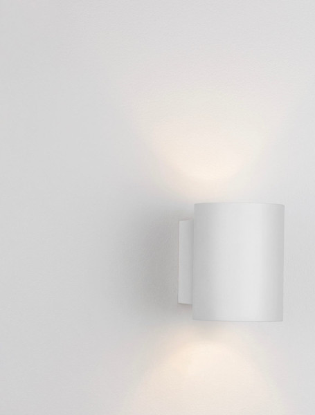Nova Luce Wandleuchte Dazle G9 Weiß Aluminium Ø8cm 9011330