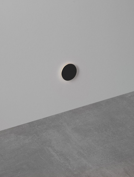 Nova Luce LED Wandeinbauleuchte Compo 1W warmweiss 3000K IP67 Schwarz Ø5cm 9019216