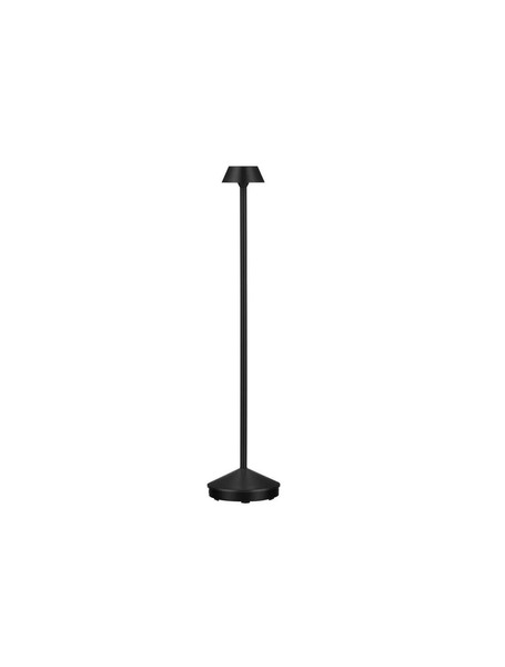Nova Luce LED Wegeleuchte Arion 4W warmweiss 3000K IP65 Schwarz Aluminium 50cm 9030558