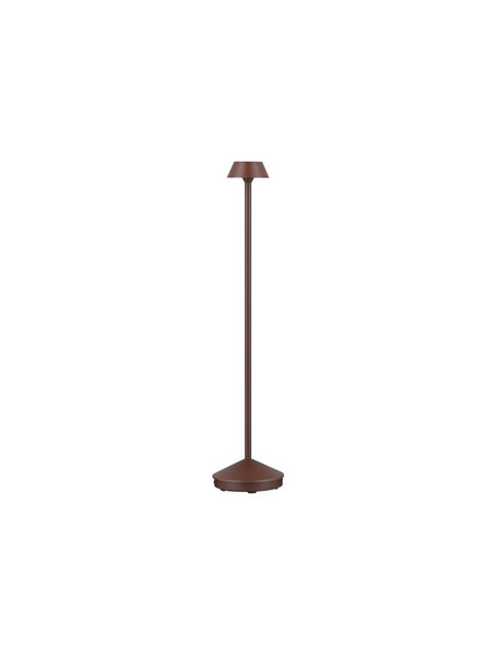 Nova Luce LED Wegeleuchte Arion 4W warmweiss 3000K IP65 Cortenstahl Aluminium 50cm 9030559