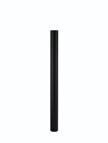 Nova Luce Montagepfosten für Wegeleuchte Virtus Schwarz Aluminium 155cm 9030575