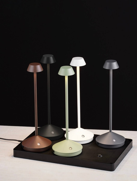 Nova Luce Ladestation für 6 Akku-Leuchten Lumo Schwarz 42,5x27cm 9030623