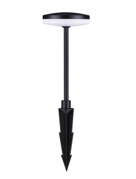 Nova Luce LED Wegeleuchte Nawa 12W warmweiss 3000K IP65 salzwasserfest Schwarz Aluminium 32cm 9030720