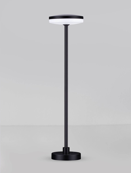 Nova Luce LED Wegeleuchte Nawa 12W warmweiss 3000K IP65 salzwasserfest Schwarz Aluminium 60cm 9030721