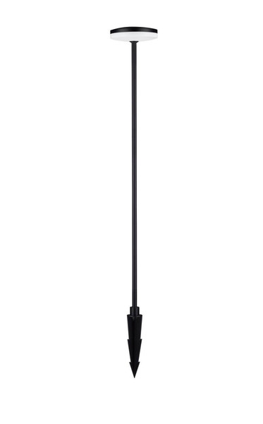 Nova Luce LED Wegeleuchte Nawa 12W warmweiss 3000K IP65 salzwasserfest Schwarz Aluminium 93cm 9030722
