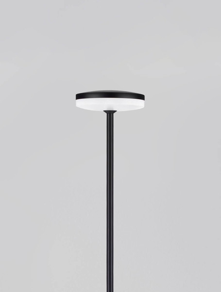 Nova Luce LED Wegeleuchte Nawa 12W warmweiss 3000K IP65 salzwasserfest Schwarz Aluminium 93cm 9030722