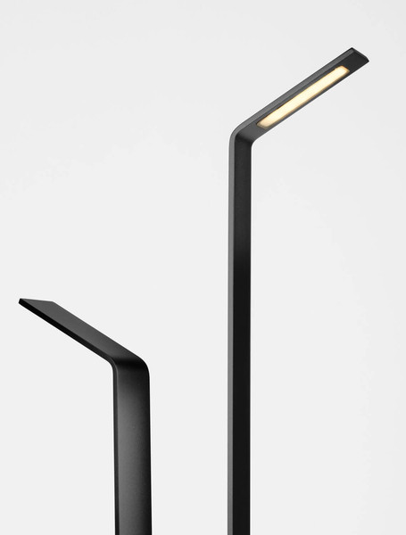 Nova Luce LED Wegeleuchte Vel 7W warmweiss 3000K IP65 salzwasserfest Schwarz Aluminium 60cm 9030723