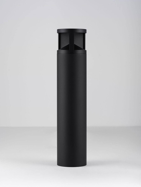 Nova Luce LED Wegeleuchte Soul 24W warmweiss 3000K IP65 Schwarz Aluminium 73cm 9030745