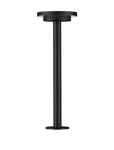 Nova Luce LED Wegeleuchte Nitro 12W warmweiss 3000K IP65 salzwasserfest Schwarz Aluminium 44cm 9030750