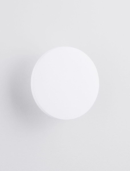 Nova Luce LED Außen-Wandleuchte Tower 8W warmweiss 3000K IP65 salzwasserfest Weiß Ø16,5cm 9030825