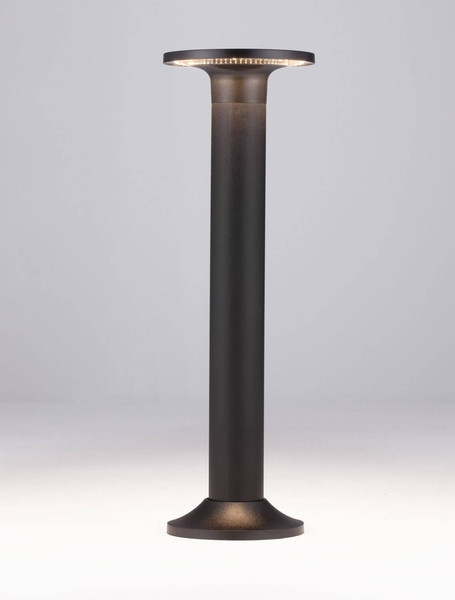 Nova Luce LED Wegeleuchte Tower 8W warmweiss 3000K IP65 salzwasserfest Schwarz 52cm 9030826
