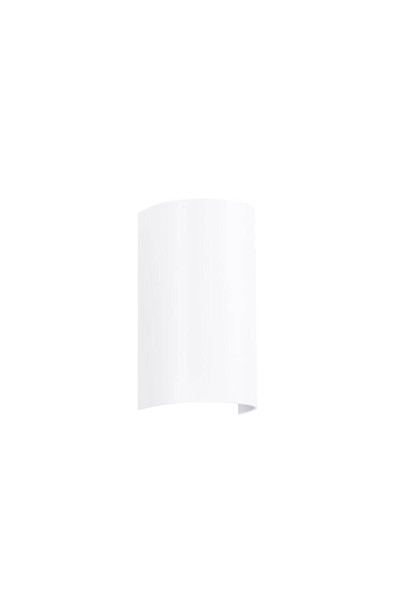 Nova Luce Außen-Wandleuchte York 2-flammig 2xGU10 IP65 salzwasserfest Weiß Aluminium 19,5x11cm 9030831
