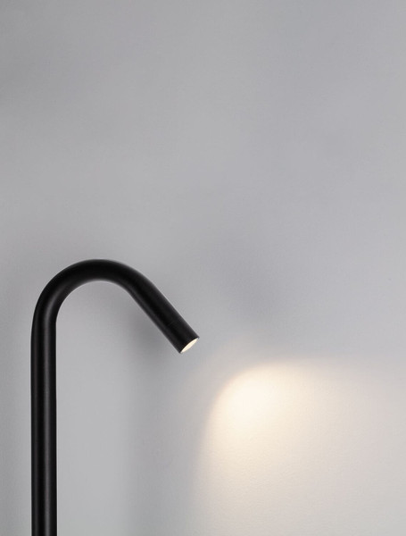 Nova Luce LED Wegeleuchte Gleam 5W warmweiss 3000K IP65 salzwasserfest Anthrazit Aluminium 60cm 9030846