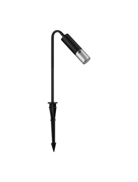 Nova Luce LED Wegeleuchte Aether 5W warmweiss 3000K IP65 salzwasserfest Anthrazit Glas Aluminium 51cm 9030850