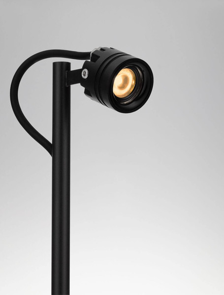 Nova Luce LED Wegeleuchte Sento schwenkbar 3W warmweiss 3000K IP65 salzwasserfest Anthrazit Aluminium 50cm 9030851