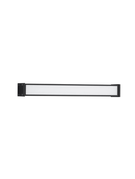 Nova Luce LED Außen-Deckenleuchte Nova 21W warmweiss 3000K IP65 salzwasserfest Anthrazit Aluminium 50x9cm 9030943