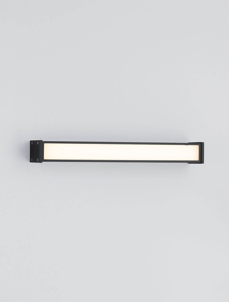 Nova Luce LED Außen-Deckenleuchte Nova 21W warmweiss 3000K IP65 salzwasserfest Anthrazit Aluminium 50x9cm 9030943