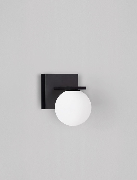 Nova Luce LED Außen-Wandleuchte Oracle 9W warmweiss 3000K IP65 salzwasserfest Schwarz Glas Aluminium 22x17,5cm 9060243