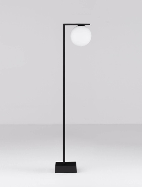 Nova Luce LED Wegeleuchte Oracle 8W warmweiss 3000K IP65 salzwasserfest Schwarz Glas Aluminium 90cm 9060245