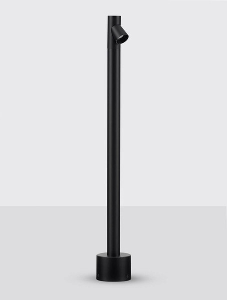 Nova Luce LED Wegeleuchte Lord drehbar 4W warmweiss 3000K IP65 salzwasserfest Schwarz Aluminium 60cm 9060247