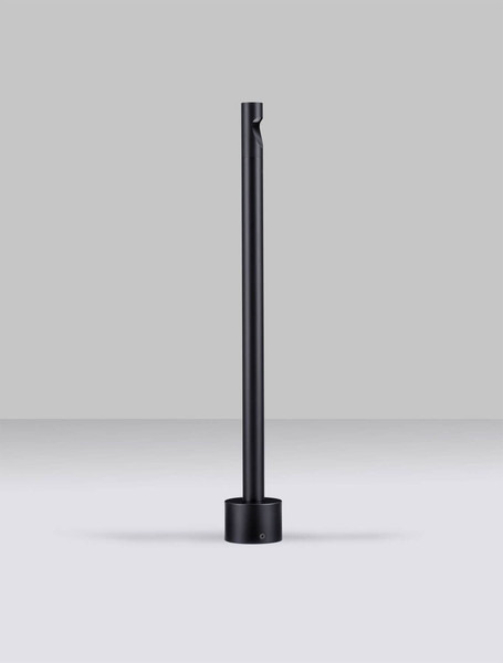 Nova Luce LED Wegeleuchte Luxor drehbar 4W warmweiss 3000K IP65 salzwasserfest Schwarz Aluminium 60cm 9060249