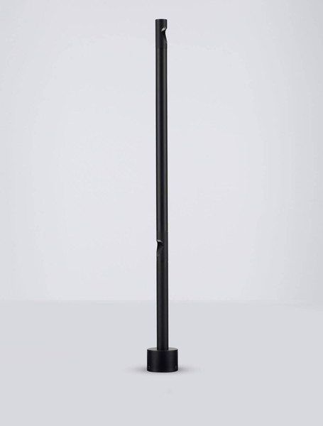Nova Luce LED Wegeleuchte Luxor drehbar 8W warmweiss 3000K IP65 salzwasserfest Schwarz Aluminium 90cm 9060250