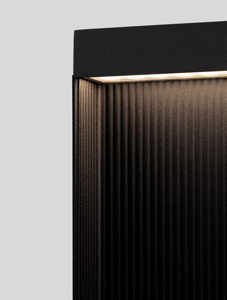 Nova Luce LED Wegeleuchte Alley 8W warmweiss 3000K IP65 salzwasserfest Anthrazit Aluminium 50cm 9136423